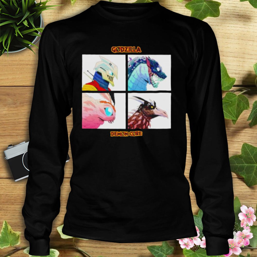 Godzilla demon core shirt 3 Longsleeve tshirt