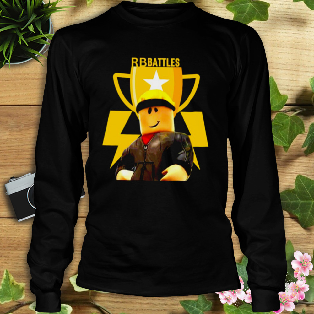 Golden Trophy Rb Battles Roblox shirt 3 Longsleeve tshirt