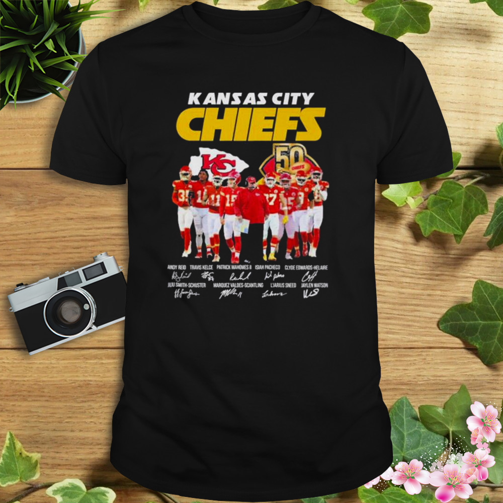 Kanas City Chiefs Leopard Outline Unisex T-shirt