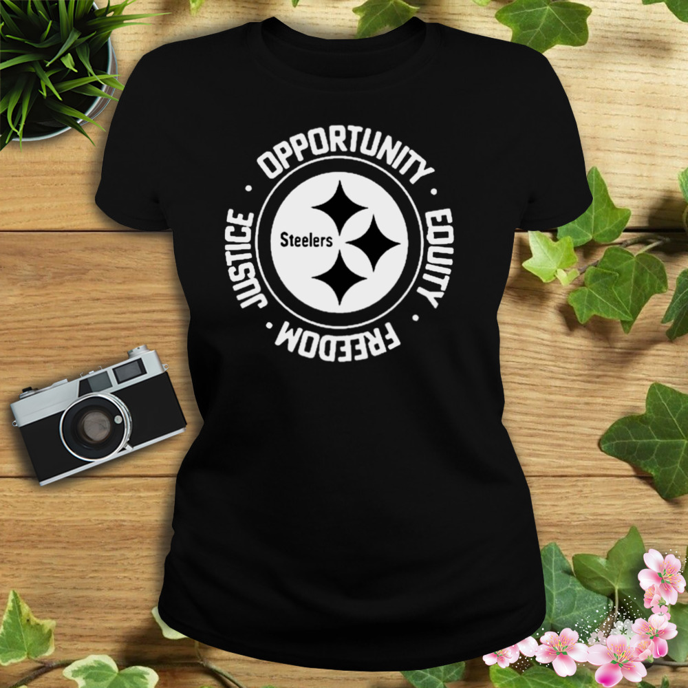Nfl Inspire Change Opportunity Equality Freedom Justice Steelers shirt 2 Women's tshirt