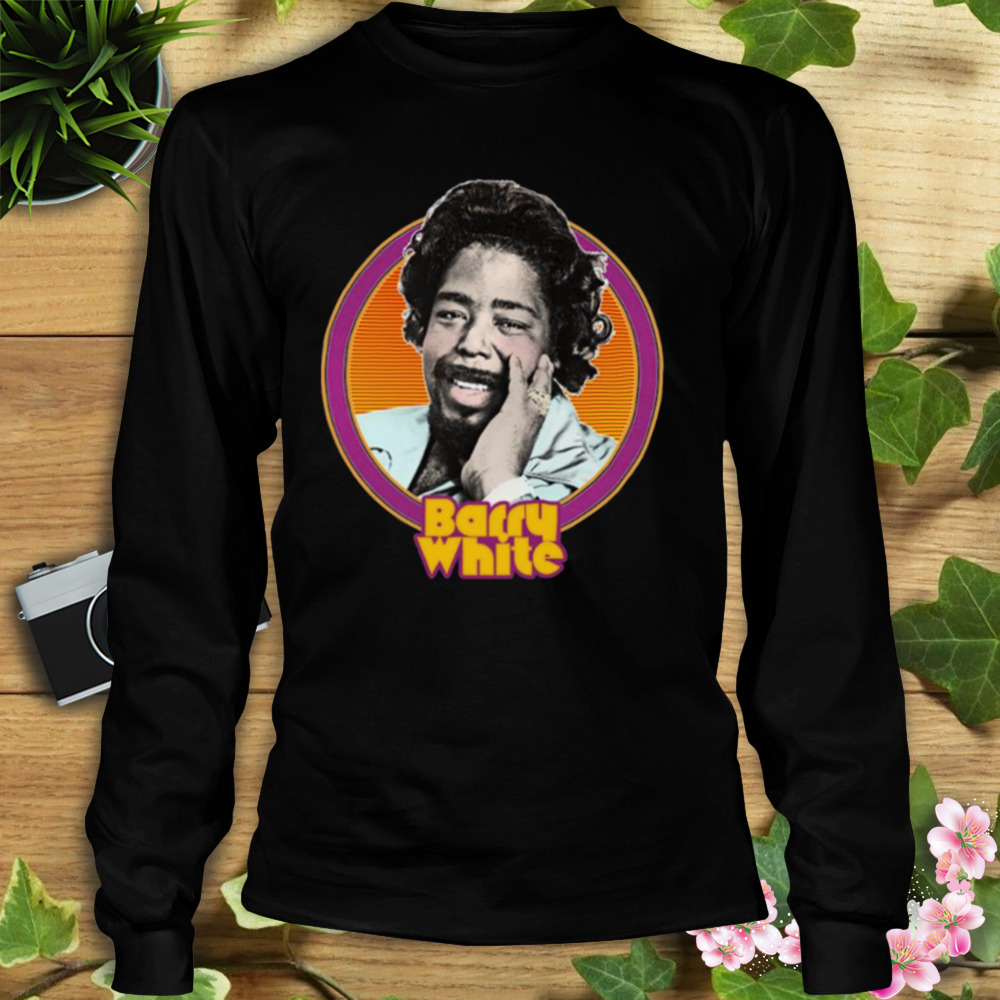 Original Retro Style Barry White shirt 3 Longsleeve tshirt