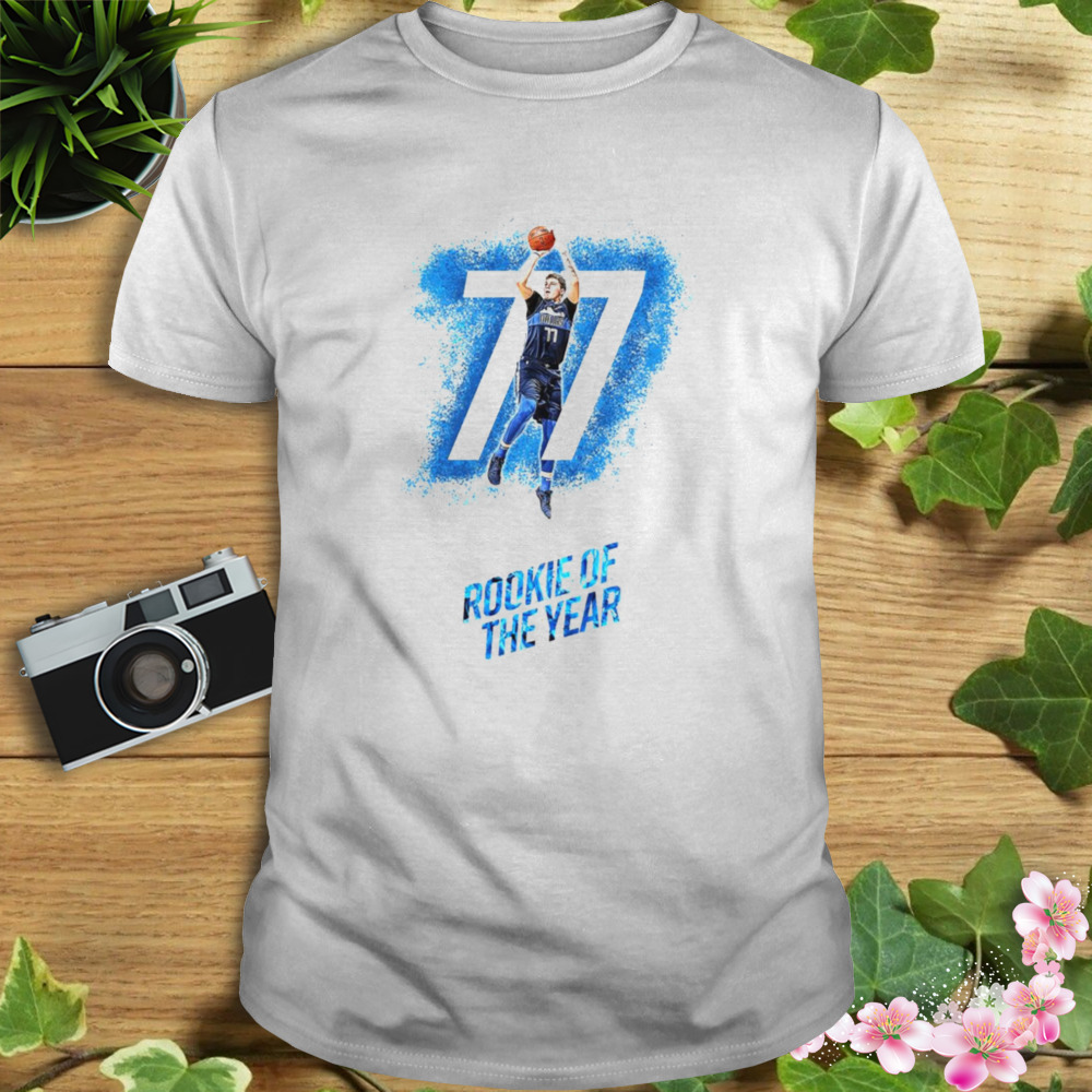 Rookie Of The Year Luka Doncic Basketball Artwork shirt