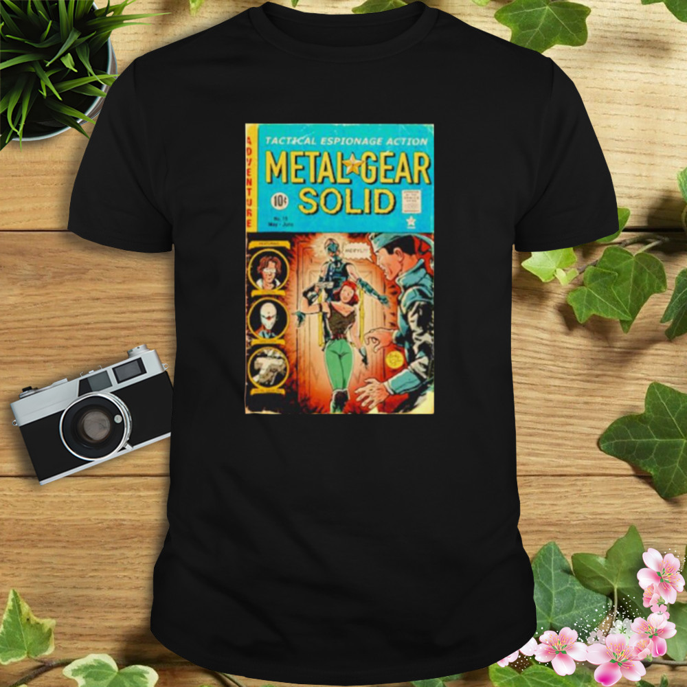 Tactical espionage action metal gear solid poster shirt 1 Unisex tshirt