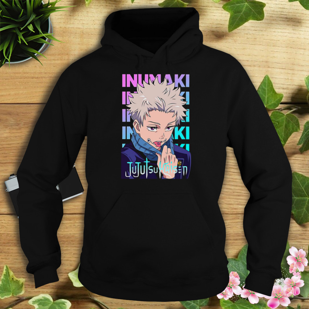 Unique Speech Patten Inumaki Toge Jujutsu Kaisen Hologram Colored Art shirt 4 Hoodie tshirt