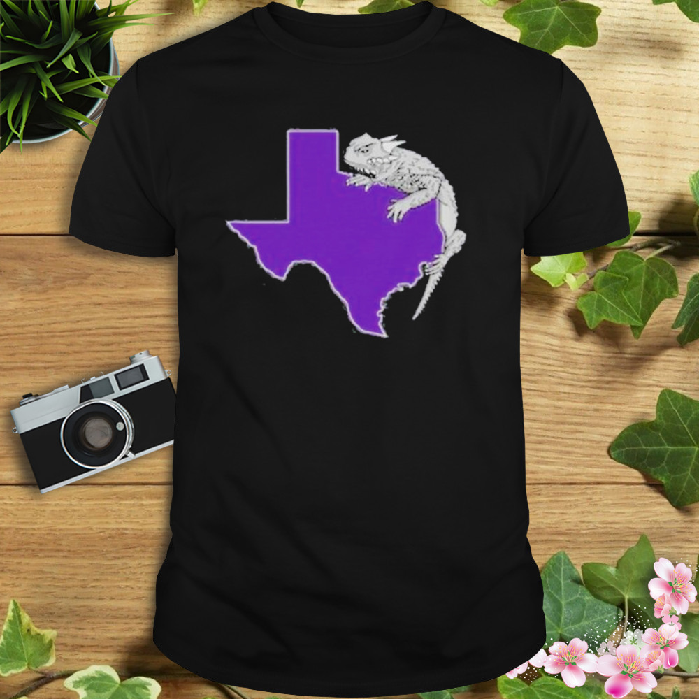 Frogs Taking Over Texas Map shirt