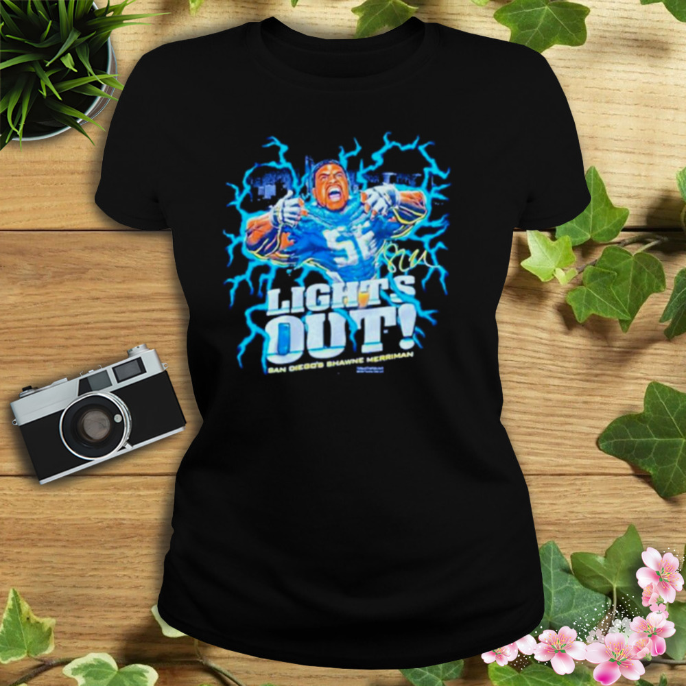 Shawne Merriman Lights Out Shirt and Hoodie San Diego Chargers