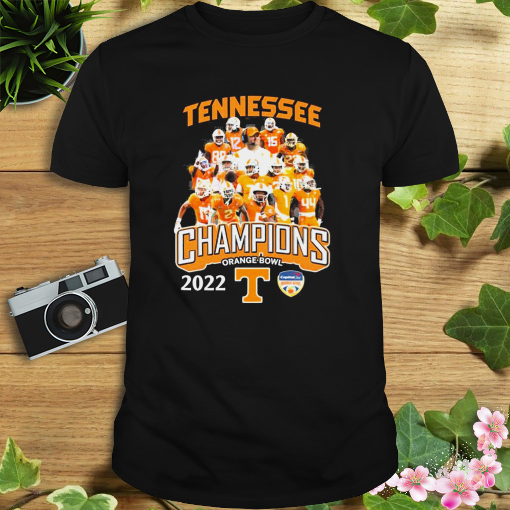 Tennessee Volunteers Champions Orange Bowl 2022 Shirt