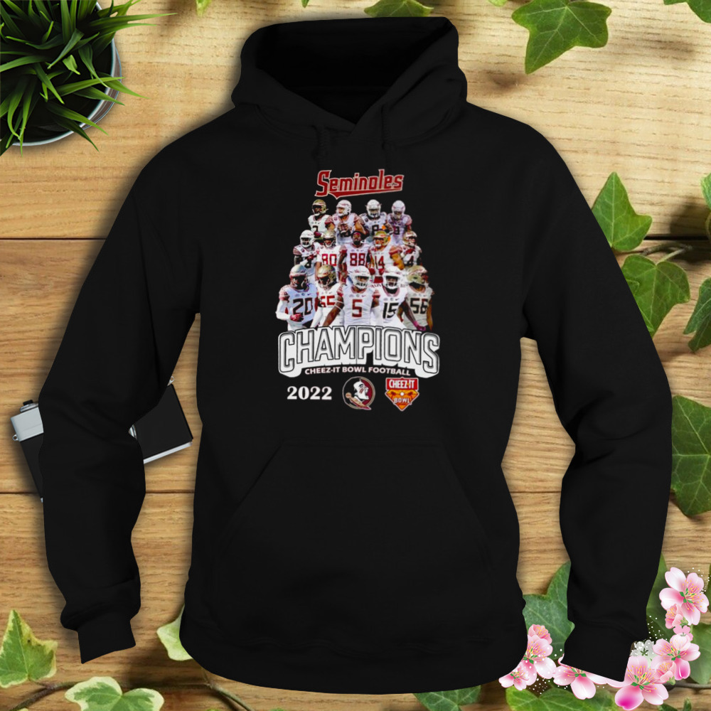 Florida State Seminoles team 2022 Champions Cheez-it Bowl Football shirt 4 Hoodie tshirt