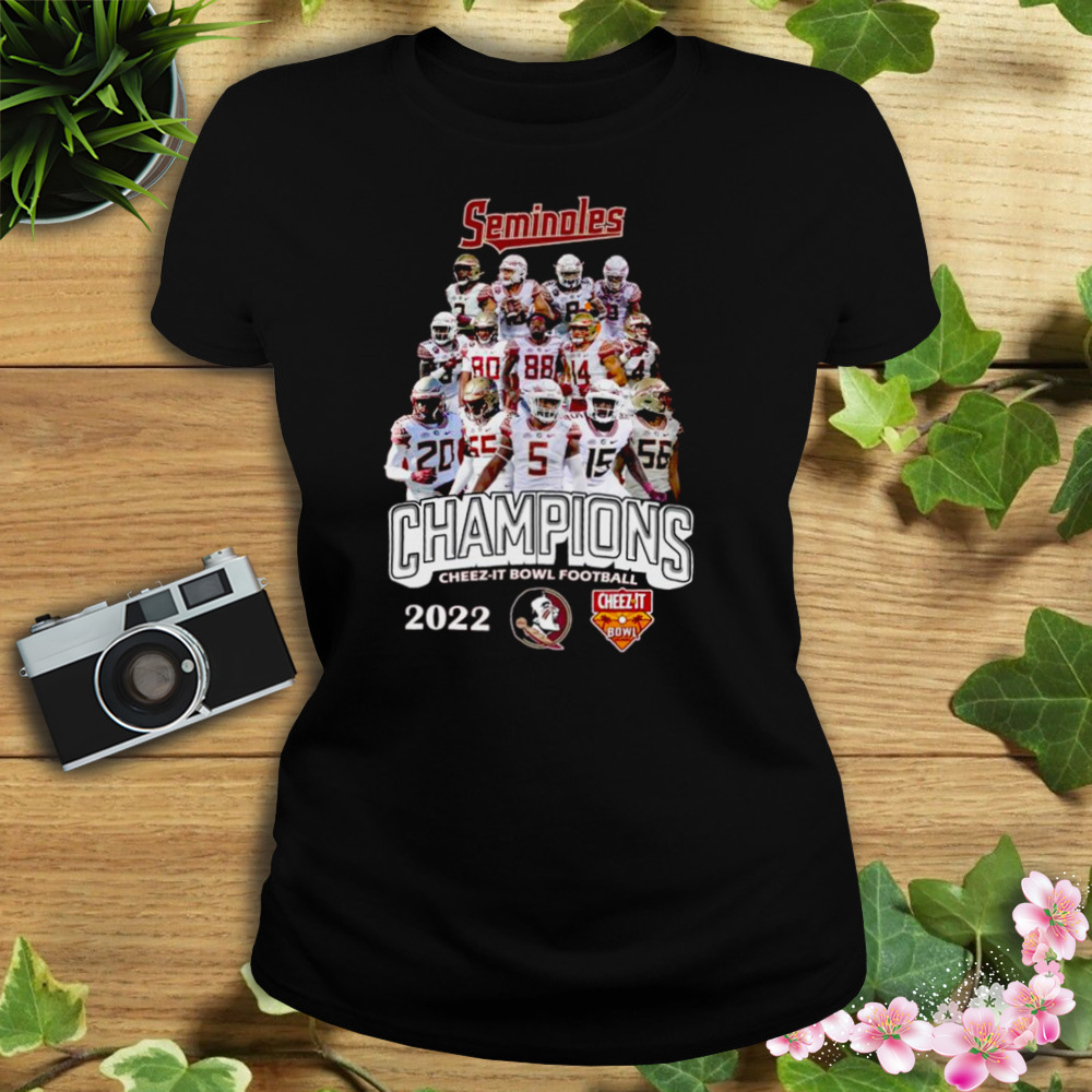 Florida State Seminoles team 2022 Champions Cheez-it Bowl Football shirt 2 Women's tshirt