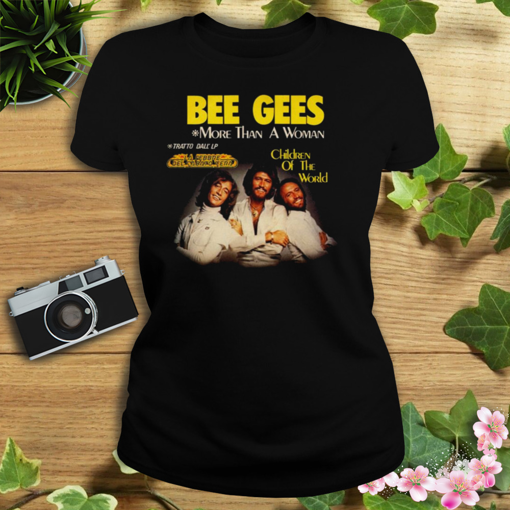 More Than A Woman Bee Gees Brothers shirt 2 Women's tshirt