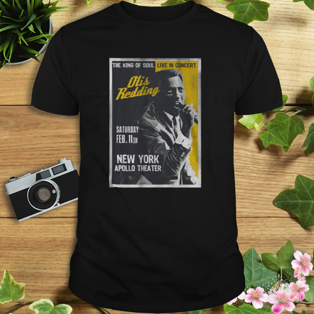 Otis Redding King Of Soul Apollo Theatre shirt 1 Unisex tshirt