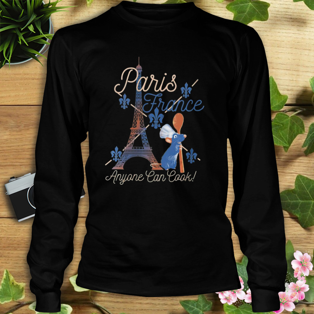 Ratattouille Remy In Paris France shirt 3 Longsleeve tshirt