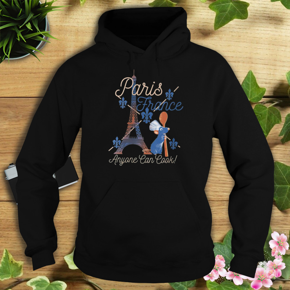 Ratattouille Remy In Paris France shirt 4 Hoodie tshirt