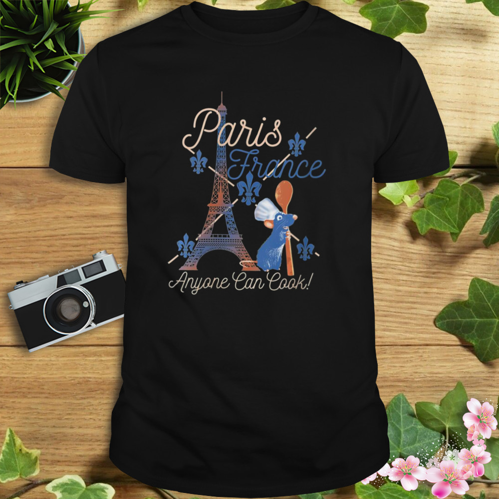 Ratattouille Remy In Paris France shirt 1 Unisex tshirt
