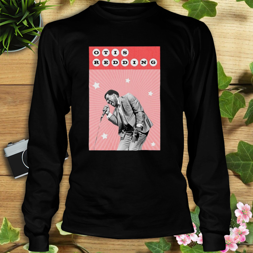 Redding Pink Graphic Otis Redding shirt 3 Longsleeve tshirt