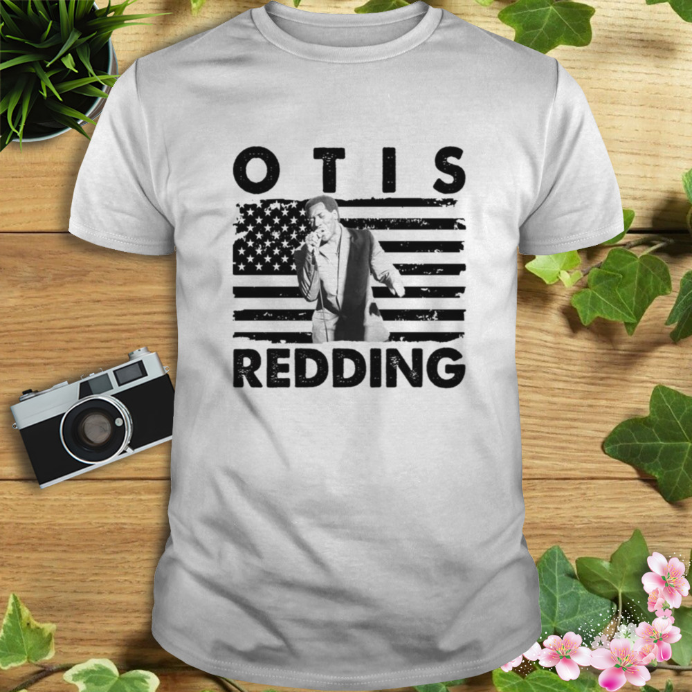 Retro American Flag Otis Redding Music Gift shirt
