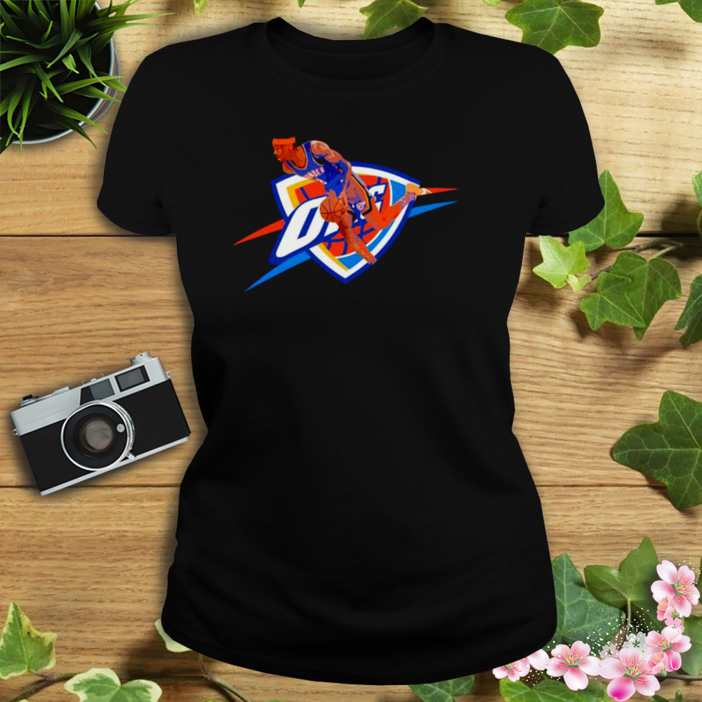 oklahoma City Thunder Shai Gilgeous-Alexander in action shirt 2 Women's tshirt