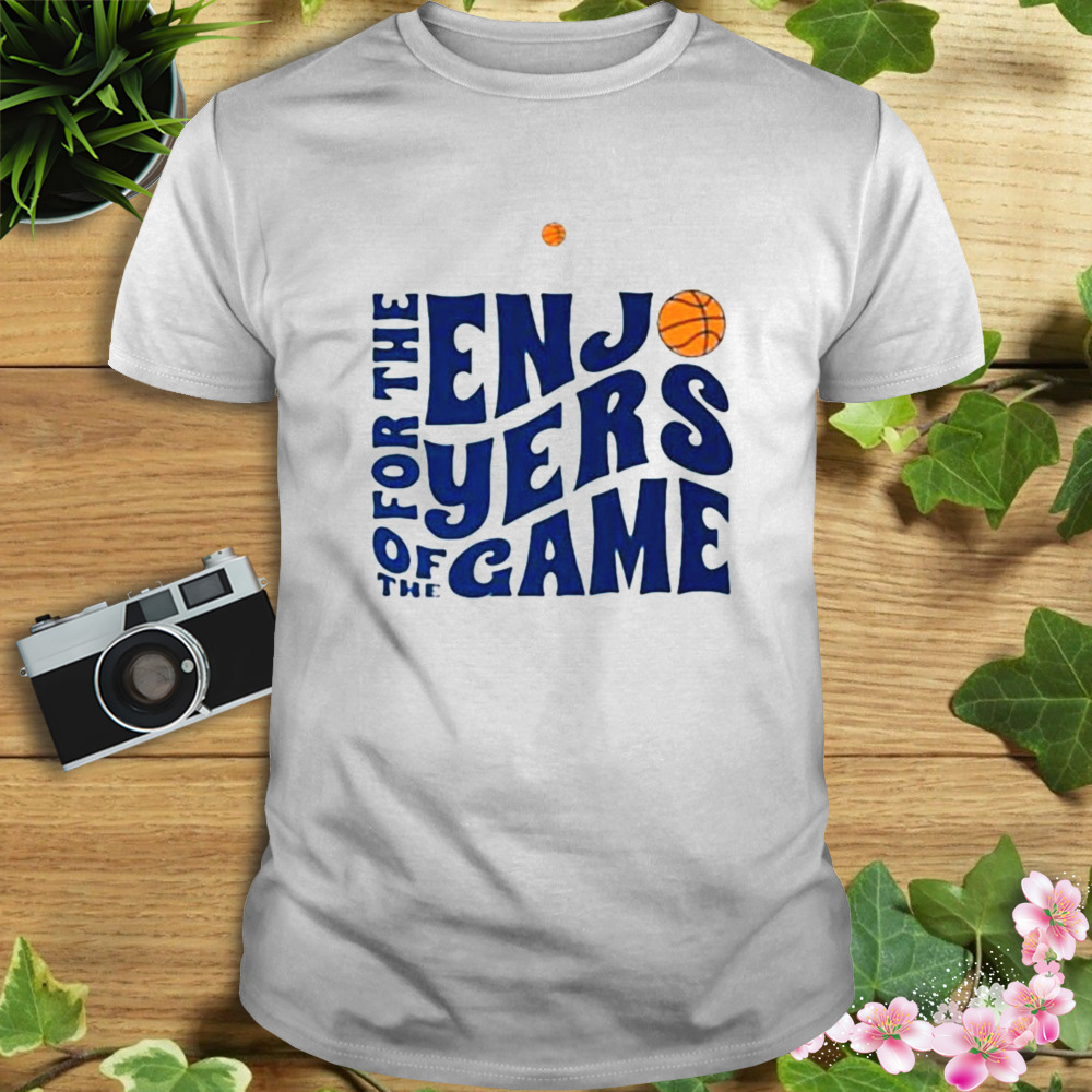 2023 The Enjo For Year Of The Game Enjoy Basketball Shirt 1 Unisex shirt