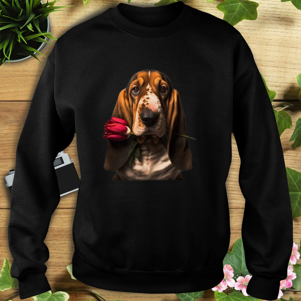 Basset Hound Valentines Day Basset Hound Shirt 5 Sweat tshirt