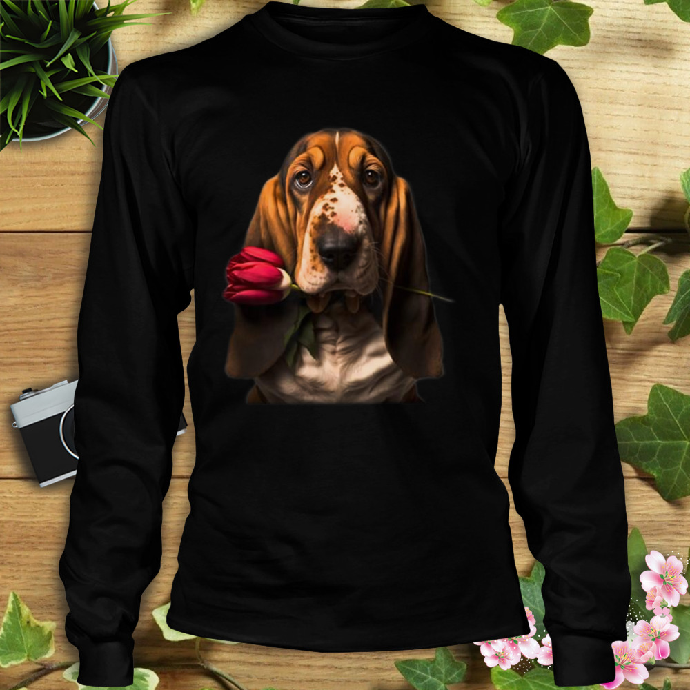 Basset Hound Valentines Day Basset Hound Shirt 3 Longsleeve tshirt