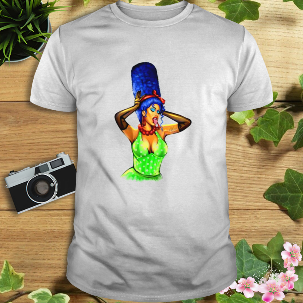 Cardi B Png Hand Drawn No Background shirt 1 Unisex shirt