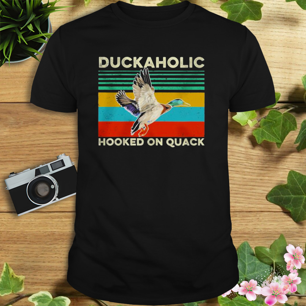 Duckaholic Hooked on Quack vintage shirt