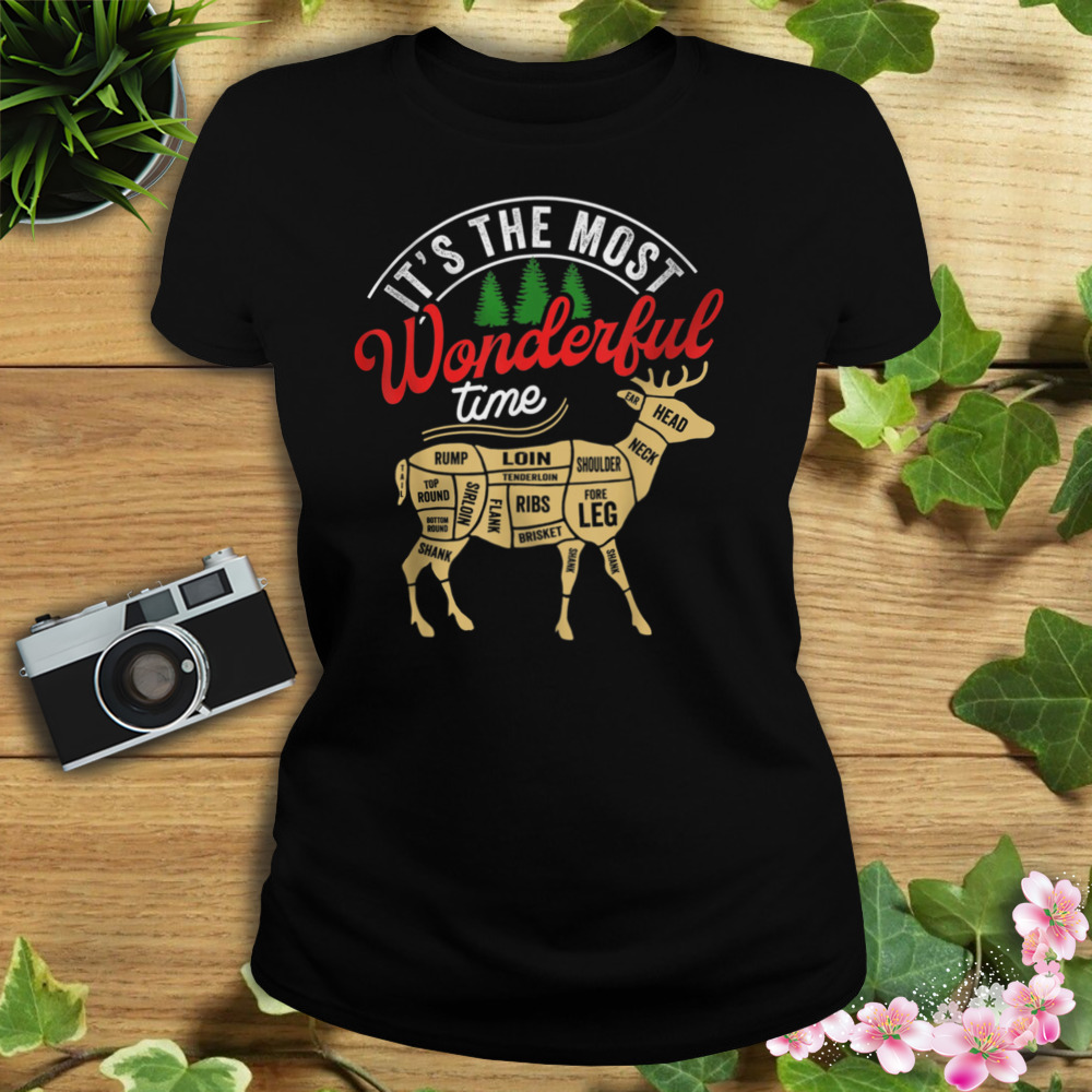 Hunting It’s The Most Wonderful Time Loin Foreleg Neck Head Shirt 2 Women's tshirt