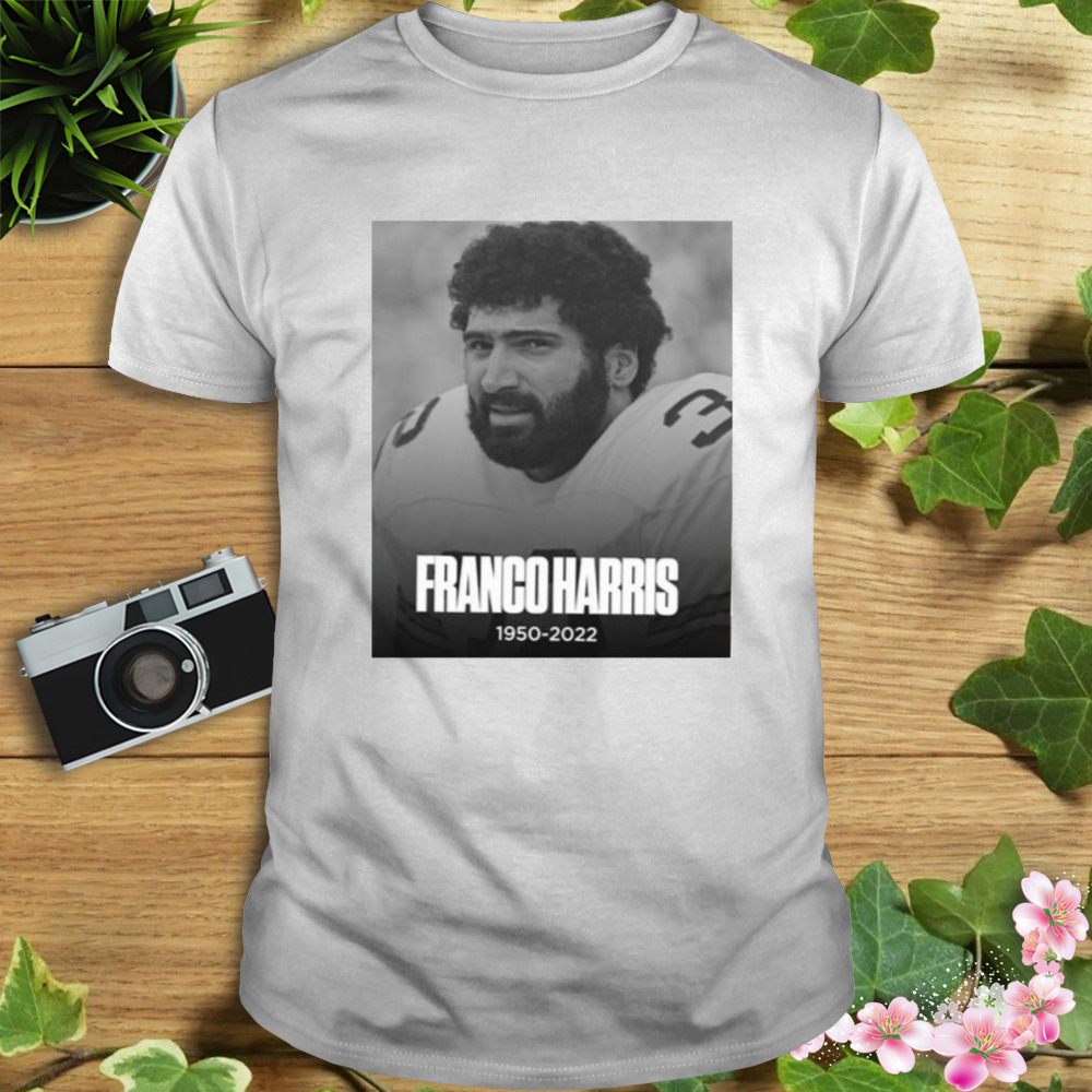 Portrait Of Franco Harris Rip Steelers Legend shirt