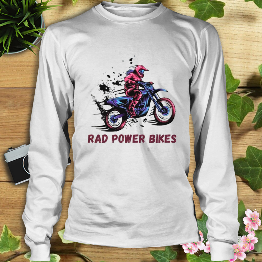 Rad Power Bikes Art Of Bikes shirt 3 Longsleeve shirt