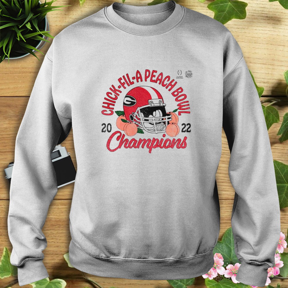 Georgia Bulldogs chick fil a Peach bowl champion 2022 shirt 5 Sweat shirt