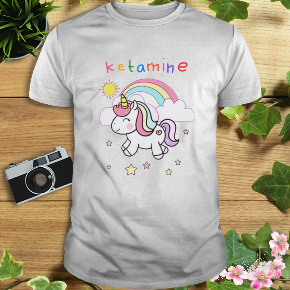 Ketamine Unicorn Horse Funny Shirt