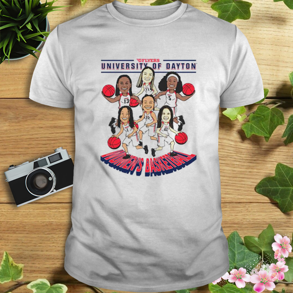 NCAA Women’s Basketball Dayton players shirt