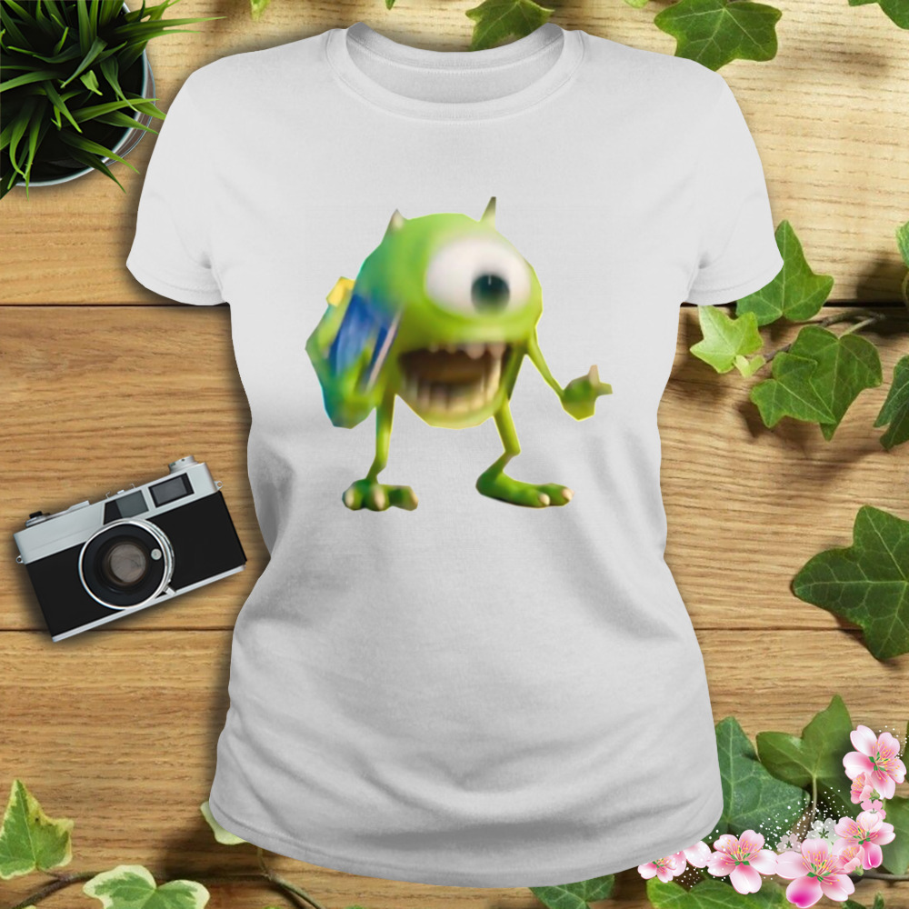 shrek and mike wazowski meme | Sticker