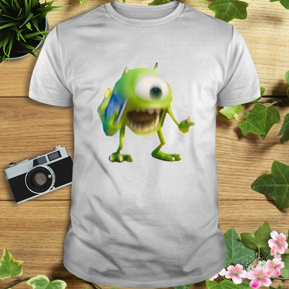 shrek and mike wazowski meme | Sticker