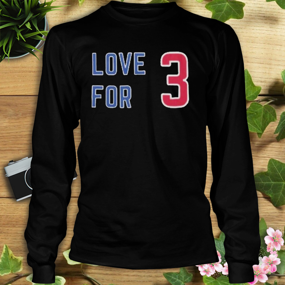 Love For 3 Damar Hamlin Shirt - Wow Tshirt Store Online