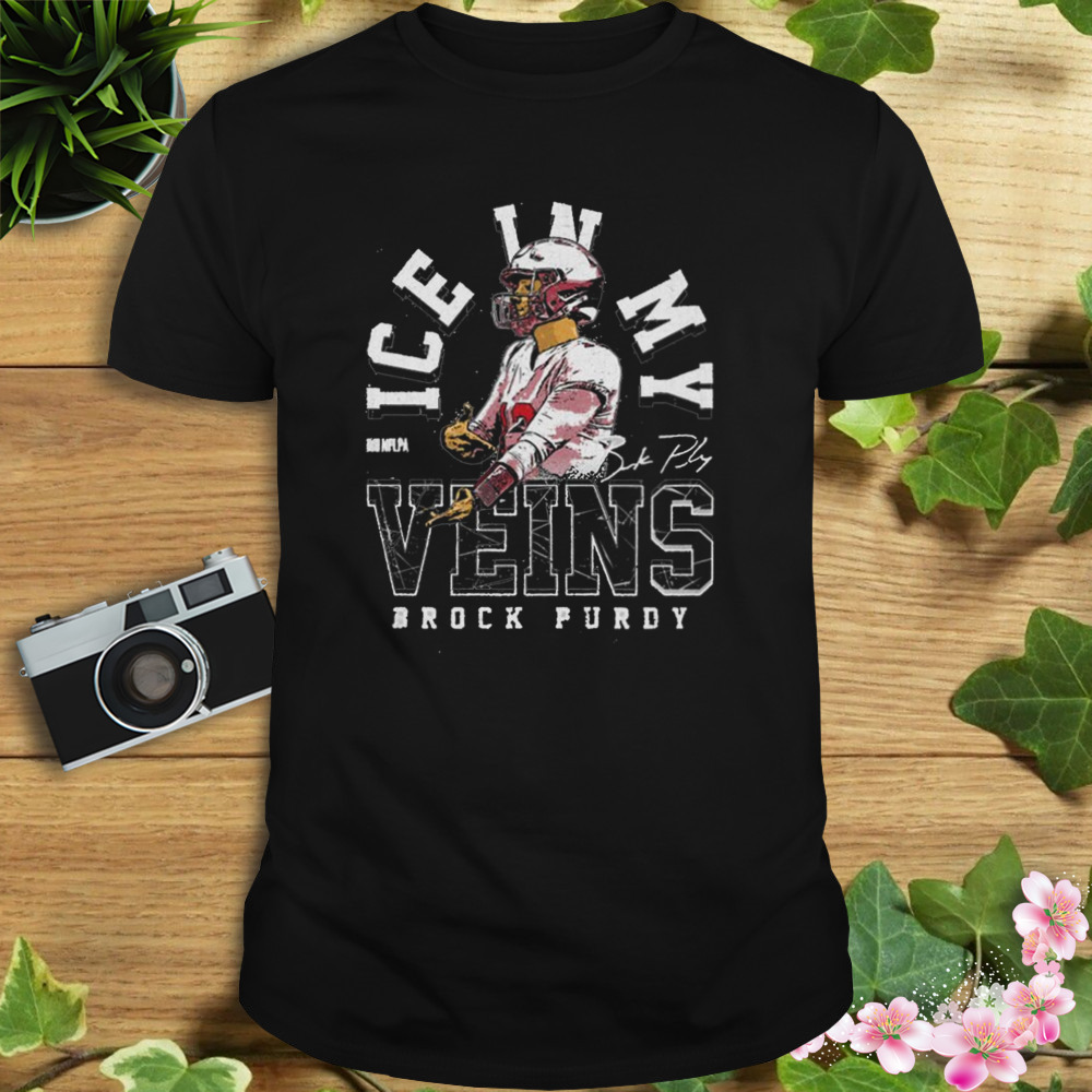 Brock Purdy San Francisco Ice In My Veins Signature 2023 Shirt 1 Unisex tshirt