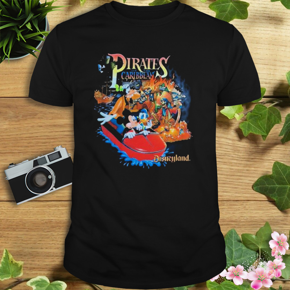 Mickey And Friends Pirates Of The Caribbean Vintage Shirt - Wow Tshirt  Store Online