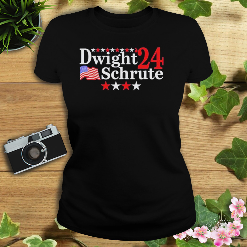 Dwight schrute 2024 election parody shirt 2 Women's tshirt