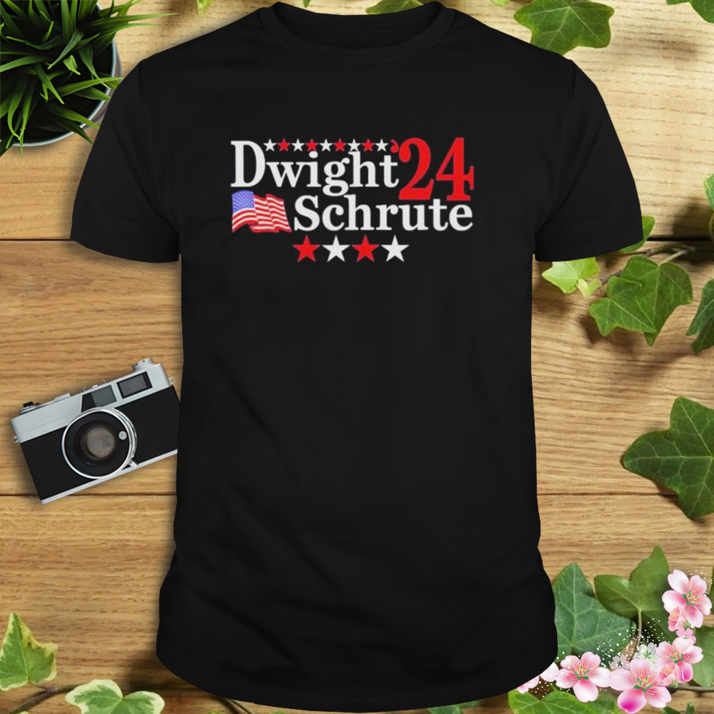 Dwight schrute 2024 election parody shirt 1 Unisex tshirt