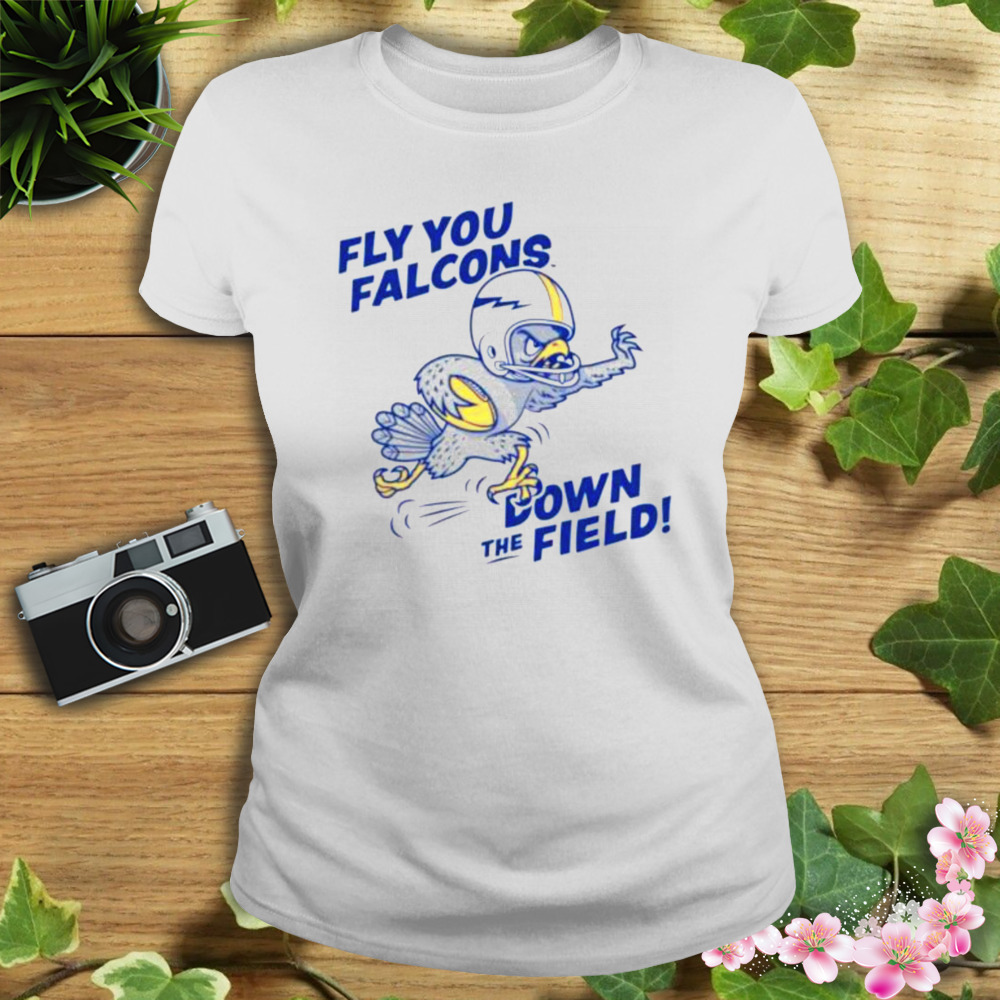 Fly you falcons down the field shirt 2 Women's shirt