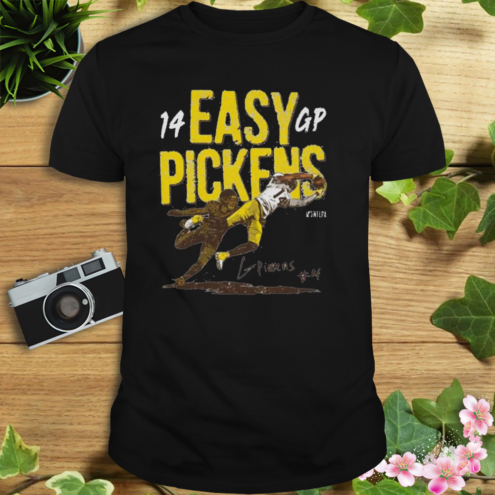 George Pickens Pittsburgh Easy Pickens 14 Gp Signature 2023 Shirt 1 Unisex tshirt