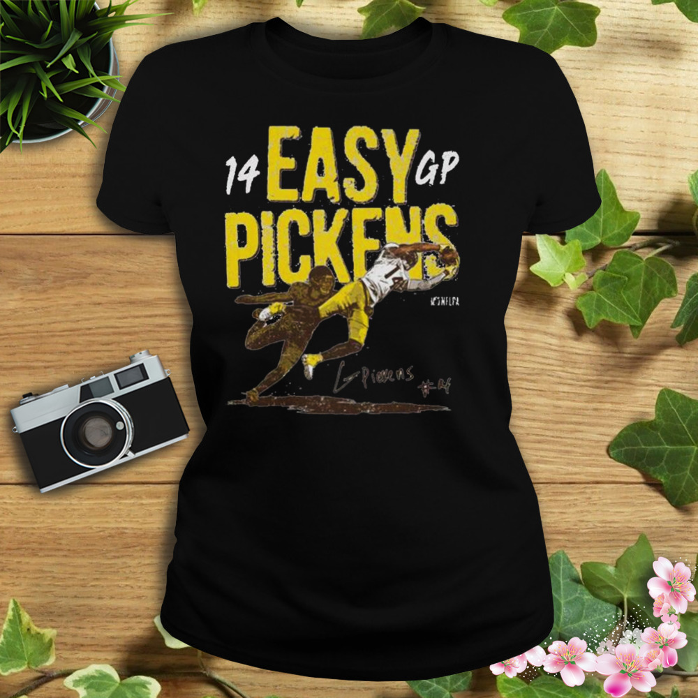 George Pickens Pittsburgh Easy Pickens 14 Gp Signature 2023 Shirt 2 Women's tshirt