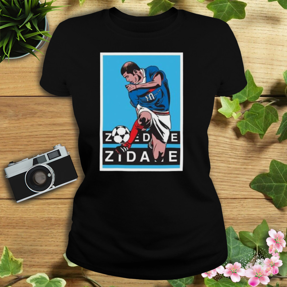 Grpahic Zinedine Zidane 98 Football Fanart shirt 2 Women's tshirt