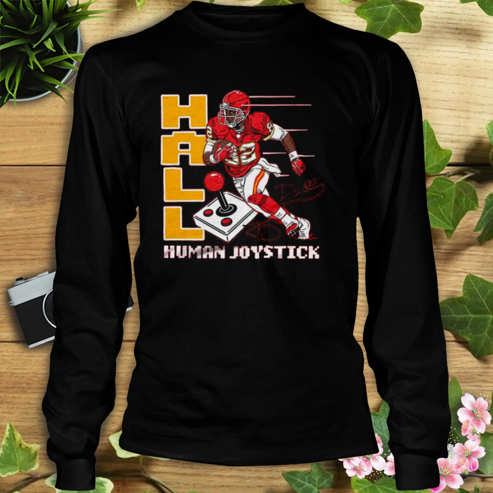 Kansas City Chiefs Dante Hall Human Joystick Signature Shirt 3 Longsleeve tshirt