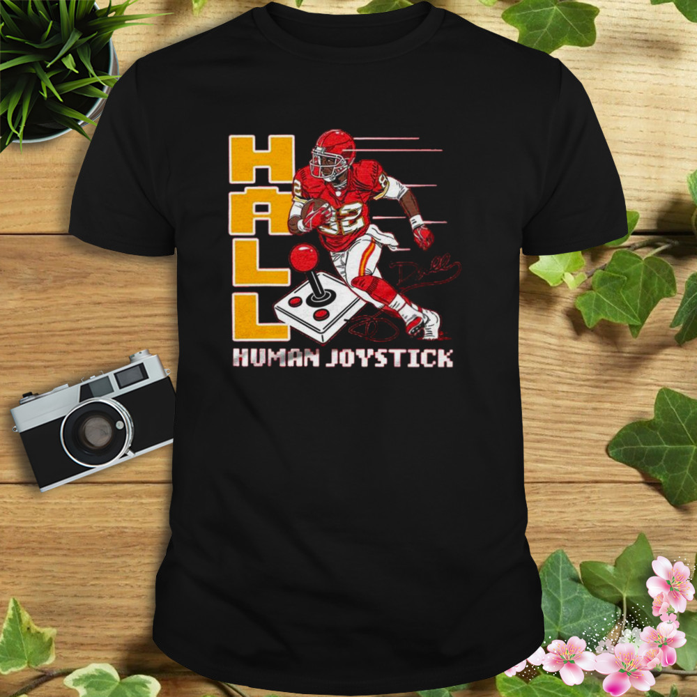 Kansas City Chiefs Dante Hall Human Joystick Signature Shirt 1 Unisex tshirt