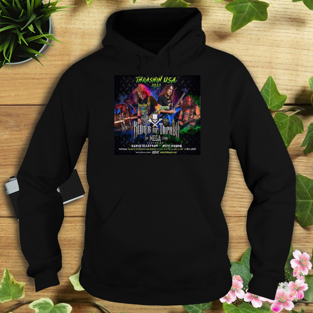 Kings Of Thrash To Rock Megadeth’s Early Albums On Tour 2023 Shirt 4 Hoodie tshirt