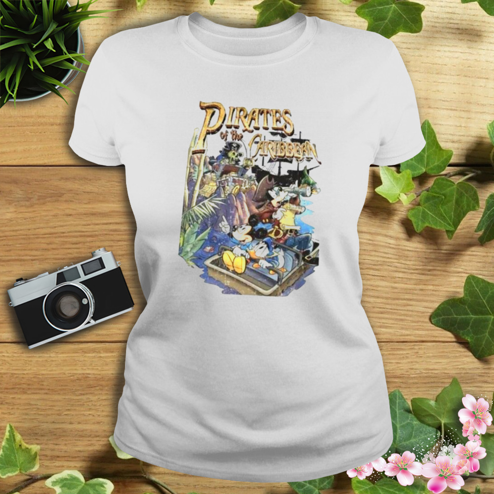 Mickey And Friends Pirates Of The Caribbean Vintage Shirt