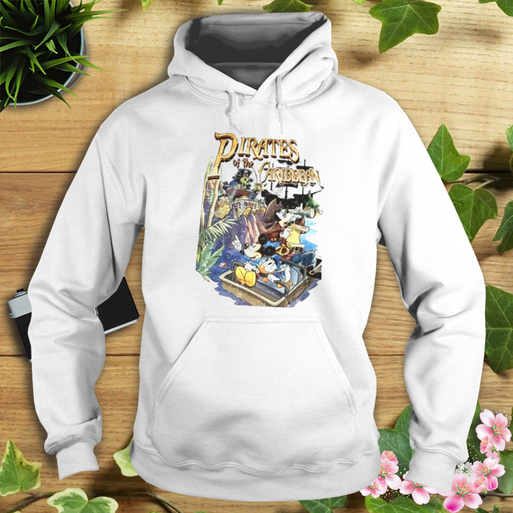 Mickey And Friends Pirates Of The Caribbean Vintage Shirt 4 Hoodie shirt