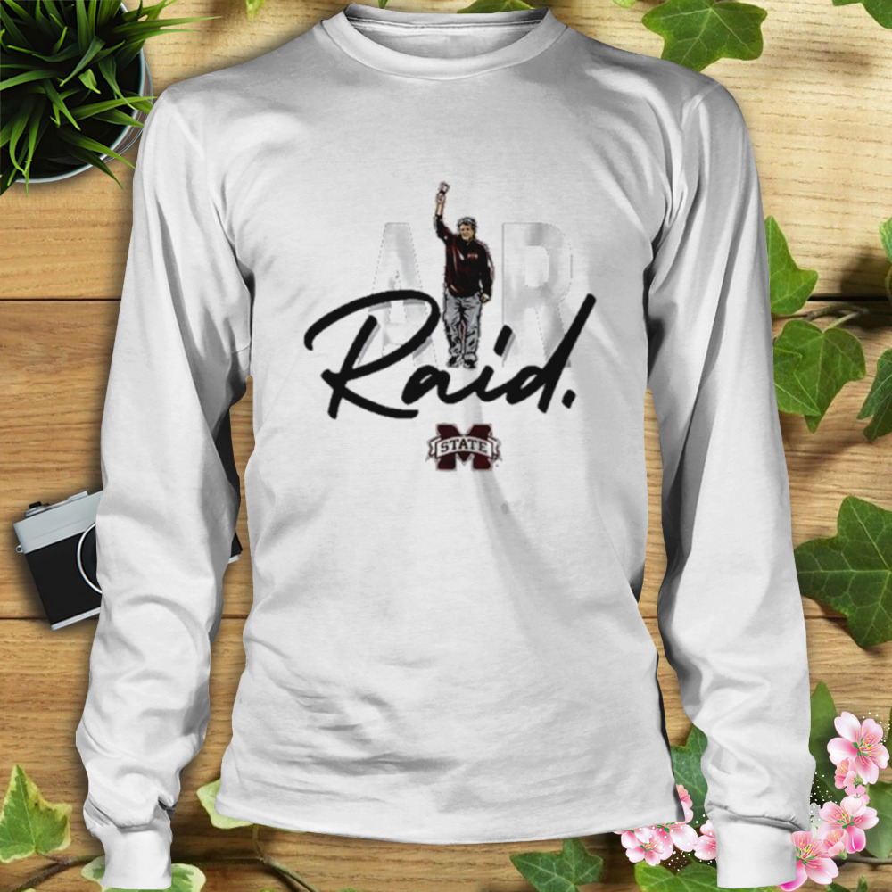Mike Leach Msu Air Raid New Mississippi State Bulldogs Football Shirt 3 Longsleeve shirt