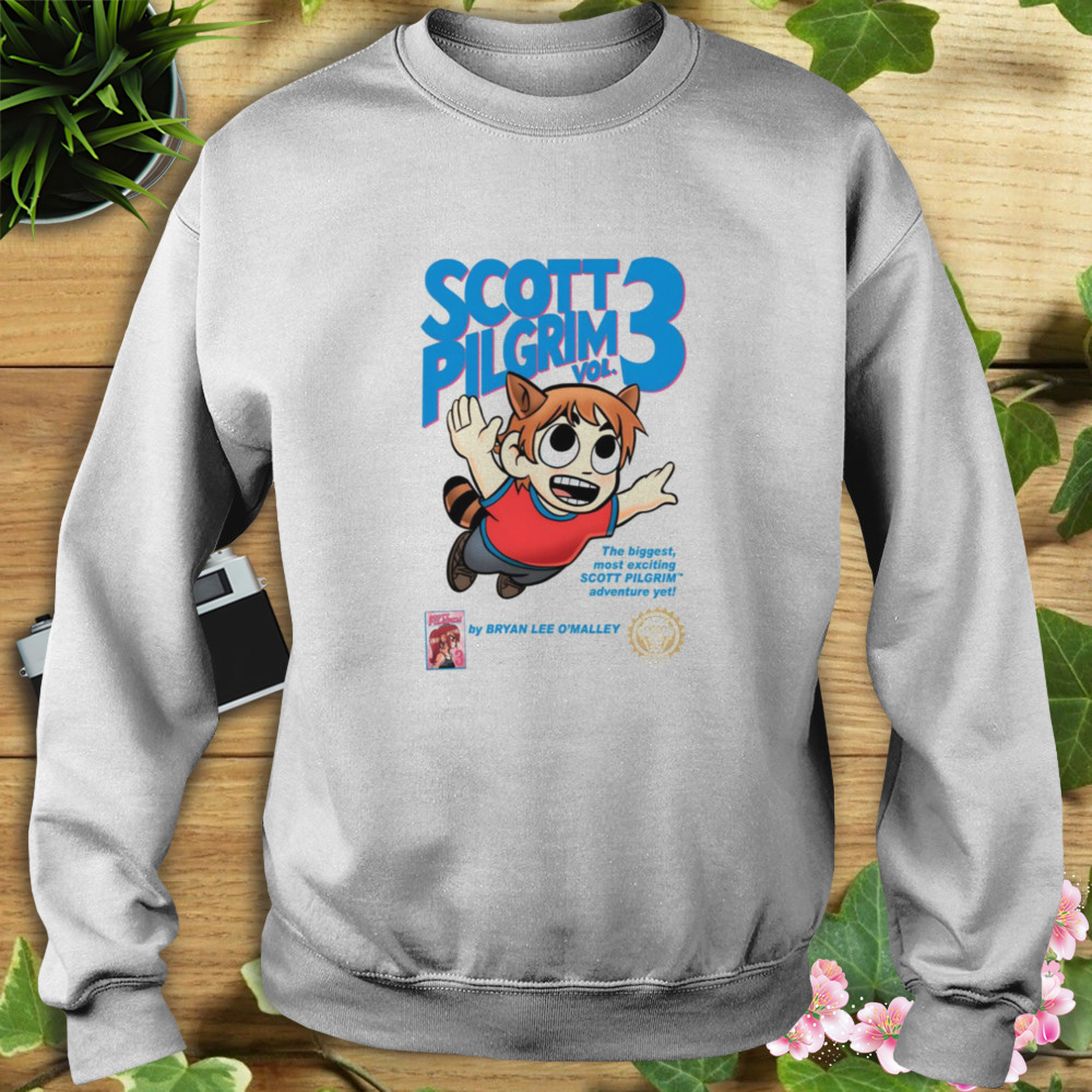 Super Mario Bros Inspired Scott Pilgrim Act Scott Pilgrim Vs. The World shirt 5 Sweat shirt
